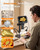 Elikliv Coin Microscope with Weighing Scale, Digital Magnifier 8+2 Lights