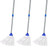 Indoor Mop for Floor Cleaning, Lightweight Cotton Mop with 2 Washable Heads