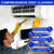 LEARNIBEE 14Pcs Mini Split Cleaning Kit, Professional Mini Split Cleaning Bag with 2L High-Pressure Sprayer & Gloves, AC Cleaning Kit for Wall-Mounted Air Conditioners - Large