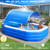 WaveHaven 2026 Inflatable Pool with Canopy,Large Inflatable Pool for Kids