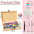 GZIXBDA 57 Colors Patting Gel Polish Pallete Kit Ombre Nail Art Gel