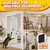 PANRIO Interactive Cat Toy for Indoor Cats, Door Mounted Automatic Cat Toy