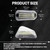 Dynamic White LED Cab Roof Marker Lights for 2014-2026 Dodge Ram ProMaster