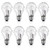 StreytoTek 8 Pcs 043168787963 78796 Halogen Light Bulbs, 43W 120V Dimmable