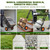 Housolution Plant Caddy with Wheels, Heavy Duty Plant Dolly for Big Pots
