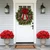 Karlliu Artificial Geranium Flowers for Outdoors: 6 PCS Realistic UV Resistant Faux Red Geranium Silk Flowers for Outdoor Planters Fade Proof Garden Fake Flowers Decor for Outside Porch - Red
