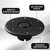 BBTO 2 Pcs Pontoon Boat Table Base 2-3/8" Round Flush Mount Table Leg Base Black Plastic Storable Boat Replacement for Marine Leg Mount, Water Equipment Accessories