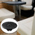 BBTO 2 Pcs Pontoon Boat Table Base 2-3/8" Round Flush Mount Table Leg Base Black Plastic Storable Boat Replacement for Marine Leg Mount, Water Equipment Accessories