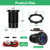 ULITECO 12V USB Outlet, 78W 4-Port, 2 USB-C PD30W and 2 QC3.0 Fast Charger