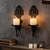 YOLLZEY Candle Holder Wall Sconces Set of 2