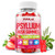 YUULAI Psyllium Husk Gummies, Psyllium Husk Fiber Supplement, Vegan, Sugar Free, 60 Count
