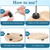 100 Pieces Rubber Feet for Cutting Board Non Slip Round-Rubber Feet Bumpers with Stainless Screws, Non Marking Small-Rubbers Feeteet for Kitchen, Electronics and Furniture(1" W x 0.33" H)