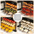 GXF 5PCS Dehydrator Mesh Trays for COSORI Food Dehydrator 5 Stainless Steel Trays Dryer Machine, 9.6''x9''x0.8'' Replacement Wire Rack for CFD-P501-SUS, Dehydrator Accessories for Jerky, Herbs, Meat