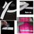 NOZUONO 3 Rolls Silver Reflective Heat Transfer Vinyl Tape Safety Visibility Strips Iron On for Clothing，1 Inch x 5.5 Yards