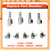 Mhrxusd A760E Automatic Transmission Shift Solenoid Kit Replacement for Lexus IS350 LS430 GS350 GX460 RC200t RC300 RC350 for Tundra for 4Runner for Tacoma 2005-2011, Replace A760 A761E A960E AB60E