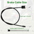 XIKOBY 946-0957 Control Cable Compatible with Troy Bilt TB110 MTD Craftsman Yard Machines Cub Cad-et 21" Self Propelled Gas Push Lawn Mower, 746-0957 Throttle Cable Replacement for Lawnmower Parts
