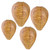 4 Pack Paper Wasp Trap, Fake Wasp Traps Outdoor Hanging