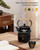Jotboom 28oz Cast Iron Teapot with 4 Cups, Stovetop Safe Tea Kettle