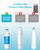 AQUA CREST LT1000PC Refrigerator Water Filter and Air Filter, 3 Combo
