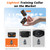 Ultra Compact Dog Shock Collar, Lightest Dog Training Collar with Remote for Small Dogs 5-30lbs & Medium Dogs/Puppies, Waterproof, Rechargeable, 1300ft Range(Orange&Small)