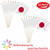 LUSEOAN Japan Mini Flag 5x8 Inch 20 Pack Wood Stick Handheld