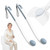 Toilet Aids for Wiping Bottom for Elderly & Limited Mobility – 16.5" Ergonomic Bottom Buddy Wiping Aid with Secure Clamp, Butt Wiper Tool for Women & Men, Waterproof Easy-Clean