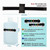 Urine Test Complete Kit - Larger 6oz Translucent Empty Bottle, Non-Falling and Hi-Stretch Hidden Leg Strap, Urine Test Temperature Strips and Funnel, Urine Test Practice Kit at Home
