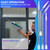 Handmade Stainless Steel Caulk Nozzle Extender, 4 Pcs, 290-375mm