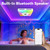 Ouayrhea Bluetooth Bathroom Exhaust Fan, Ceiling Ventilation Fan with Night Light,230 CFM Powerful Quiet Ventilation,Color Adjustable Color Lighting (3000K-6500K),with 7-Color RGB Ambient