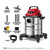 Vacmaster VOC508S 1101 5-Gal 4 Peak HP Stainless Steel Wet/Dry Vac Red