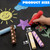 JOYIN 36PCS Washable Sidewalk Chalk Set for Kids, Glitter & Neon Non-Toxic Chalk with Mess-Free Holders & Drawing Stencils, Outdoor Play for Toddlers, Painting on Chalkboard, Blackboard and Playground