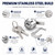 Universal Stainless Steel Cabinet Insert Linkage Drawer Lock Silver Toolbox Lock Cabinet Cam Locks 180° Rotation Unlocking Cylinder Replace Locks with 1 Fastening tab and 2 Keys Cabinets Hardware (1)
