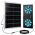 Solar Fan for Chicken Coop with 24/7 Operation & 2 Timers, Dual Fan