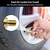 smrtcol Locking Tire Air Chuck Solid Brass Tire Air Chuck Adapter No Leak No Air Leakage Air Compressor Pump Clip On Tire Chucks Tire Inflator Tool for Car, Bike, Motorcycle (4 Pack)