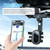 VKQTS 360° Rotation Rear View Mirror Phone Holder,Retractable Car Phone Holder Rear View Mirror Mount for 4.0-7.0" Phones,Unobstructed Rearview Mirrors Phones Holders for Cars,Trucks,SUVs