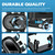 VKQTS 360° Rotation Rear View Mirror Phone Holder,Retractable Car Phone Holder Rear View Mirror Mount for 4.0-7.0" Phones,Unobstructed Rearview Mirrors Phones Holders for Cars,Trucks,SUVs