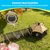 Catio Outdoor Cat Enclosure 44‘’ Cat Tent with 2 Doors, Waterproof & Portable, Mesh Wall, Connectable to Play Tunnels,Indoor/Outdoor Cats Enclosed Playpen for Patio Balcony Courtyard Camping-Tan