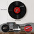 Vinyl Record Wall Clock Decor Musical LP Clock Battery Operated Non-Ticking