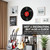 Vinyl Record Wall Clock Decor Musical LP Clock Battery Operated Non-Ticking