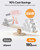 180 Pack Cat Litter Box Robot 4/5/3 Waste Bags, Transparent, Pre-Separated
