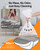 180 Pack Cat Litter Box Robot 4/5/3 Waste Bags, Transparent, Pre-Separated