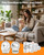 180 Pack Cat Litter Box Robot 4/5/3 Waste Bags, Transparent, Pre-Separated