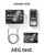 AEGTEST HOUND-1011S Portable Radon Detector, High-Accuracy Sensor for Home, Lightweight, Audible & Visual Alarms, Long-Term Monitoring, Easy-to-Use Radon Tester in pCi/L or Bq/m³ for Basement