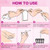 Kindshine 32 Pcs Disposable Vaginal Cream Applicators with Dosage Markings