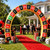 Foilswirl 8ft Inflatable Casino Theme Party Decoration Arch with LED Lights