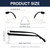 NOMEAROD 180% Magnifying Glass for Close Work,1 Pcs