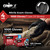 London Labs Black Nitrile Gloves Disposable Latex Free & Powder Free,4 Mil Rubber Glove, Cleaning, Cooking, Mechanic, Tattoo (1000 Count, Large)