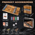 ropoda Upgraded 23'' Foldable Horse Race Board Game with Luxury Horses