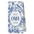 YLZlhb Chinoiserie Floral Oma Kitchen Towels, Oma Gifts for Mother's Day Decorative Tea and Dish Towels, Grandma Grandmother Gifts from Grandkids Hand Towel for Bathroom Kitchen, 16x24 Inch