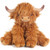 Highland Cow Stuffed Animals, Microwavable & Weighted Stuffed Animal, Highland Cow Plush for Warmth Comfort, Heatable Coolable Lavender Scent Toy, Cute Soft Plushies Gifts for Kids Boy Girl and Adults